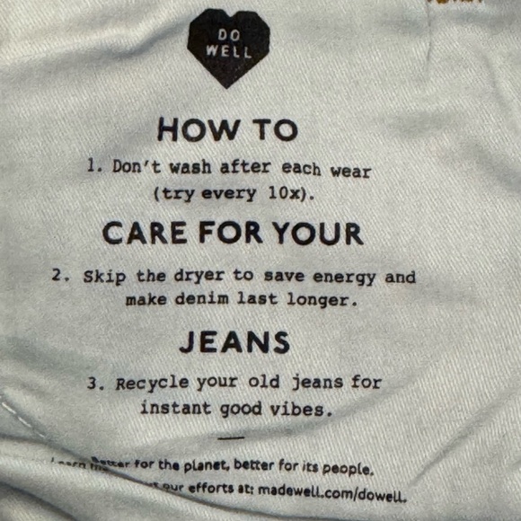 Madewell 10” High-Rise Skinny Crop Jeans W27 Raw Hem Magic Pockets NWT - Picture 10 of 11